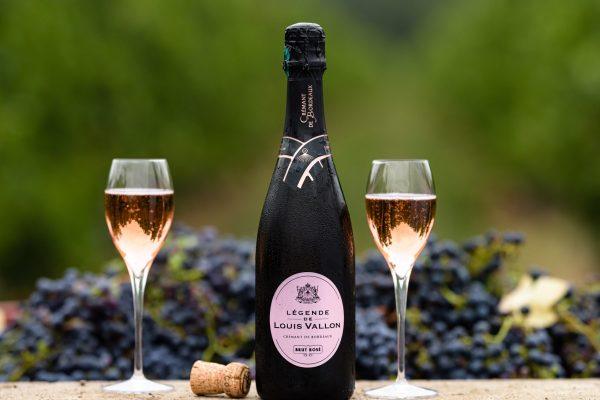 Légende de Louis Vallon / Crémant de Bordeaux rosé / 0,75L – Image 2