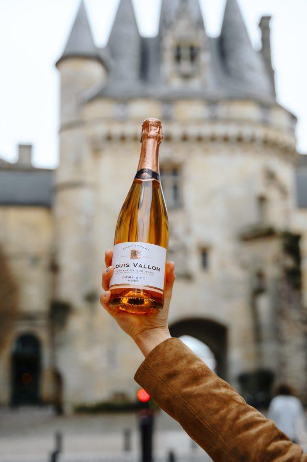 Louis Vallon / Crémant de Bordeaux rosé demi-sec / 0,75L – Image 2