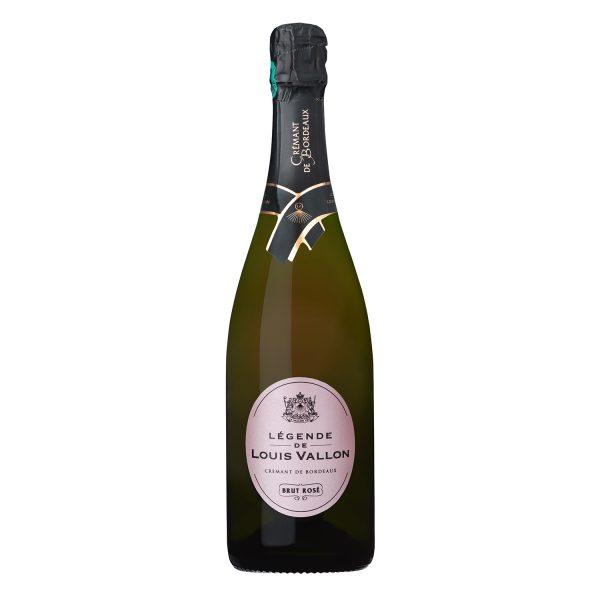 Légende de Louis Vallon / Crémant de Bordeaux rosé / 0,75L