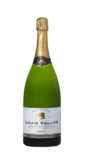 Louis Vallon / Crémant de Bordeaux blanc brut / 1,50L