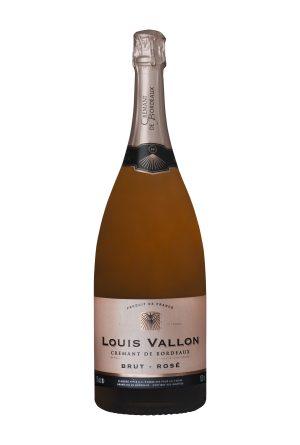 Louis Vallon / Crémant de Bordeaux rosé brut / 1,50L