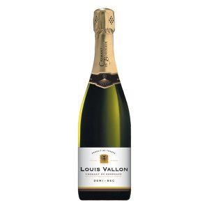 Louis Vallon / Crémant de Bordeaux blanc demi-sec / 0,75L