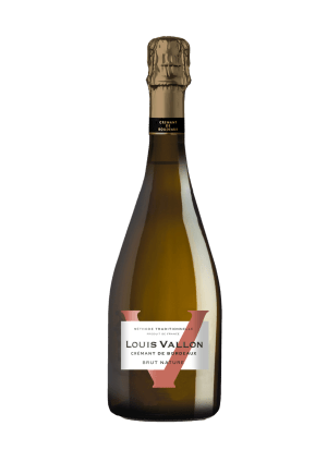 Louis Vallon / Crémant de Bordeaux blanc brut nature / 0,75L