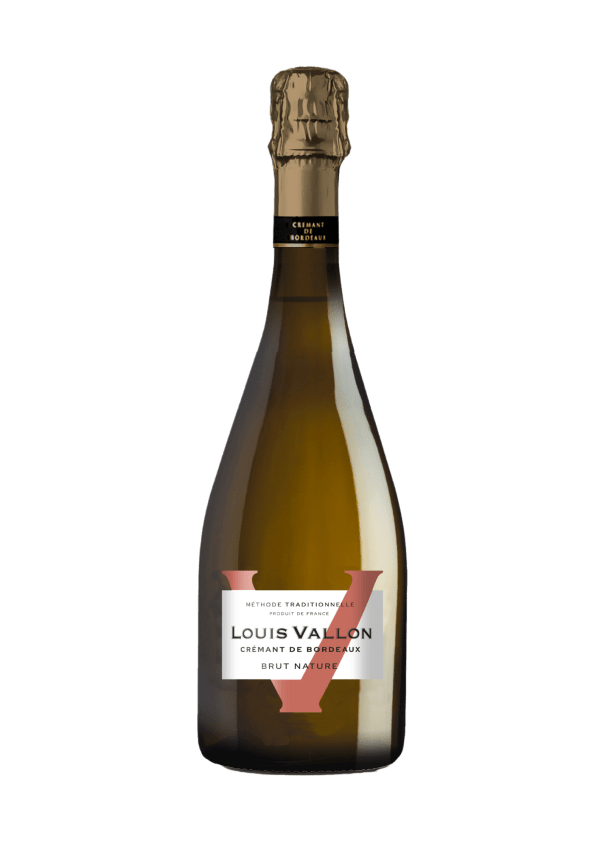 Louis Vallon / Crémant de Bordeaux blanc brut nature / 0,75L