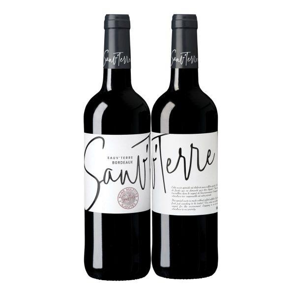 Sauv'Terre - Sans Sulfites Ajoutés / Bordeaux rouge / 2018 / 0,75L – Image 2