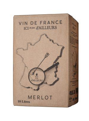 Merlot / Vin de France / BIB / 10L