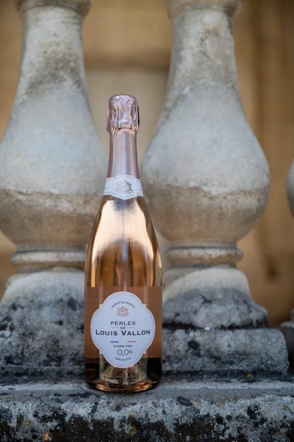 PERLES DE LOUIS VALLON 0.0% / BOISS. AROM ROSE / 0,75L – Image 2