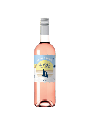 LES VOILES DE L'ATLANTIQUE 9% / IGP ATLANTIQUE ROSE / 0,75L
