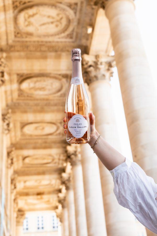 PERLES DE LOUIS VALLON 0.0% / BOISS. AROM ROSE / 0,75L – Image 4