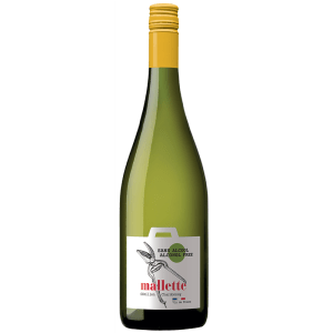 MALLETTE 0% / VIN DE FRANCE BLANC / 0,75L