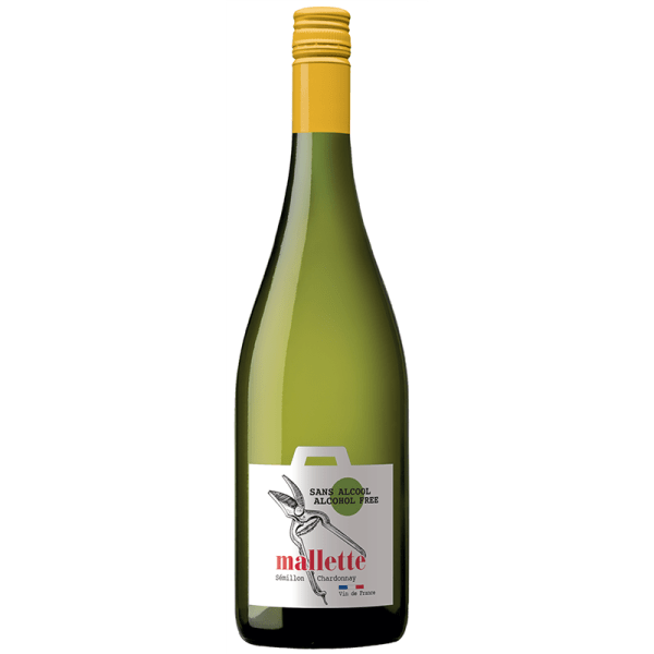 MALLETTE 0% / VIN DE FRANCE BLANC / 0,75L