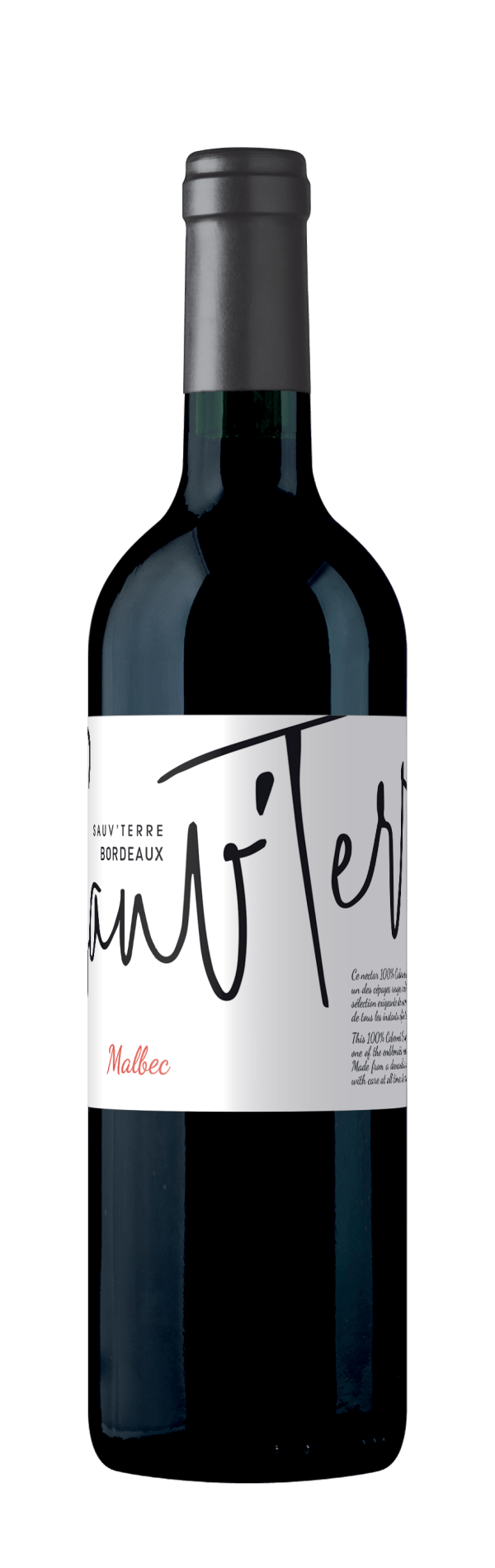 SAUV'TERRE MALBEC / BORDEAUX ROUGE / 2021 / 0,75L